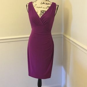 Pretty Lauren Ralph Lauren Purple Dress